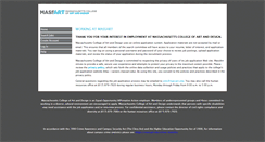 Desktop Screenshot of careers.massart.edu